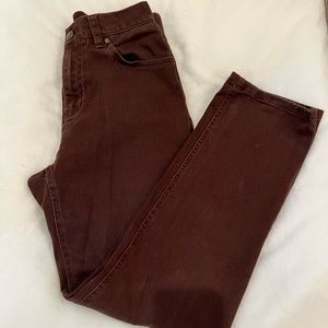 Vintage low rise designer jeans
